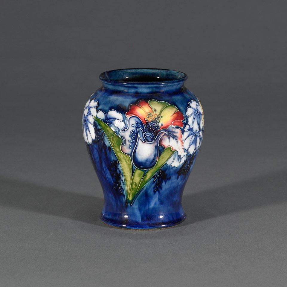 Moorcroft Orchids Vase, dated 1941