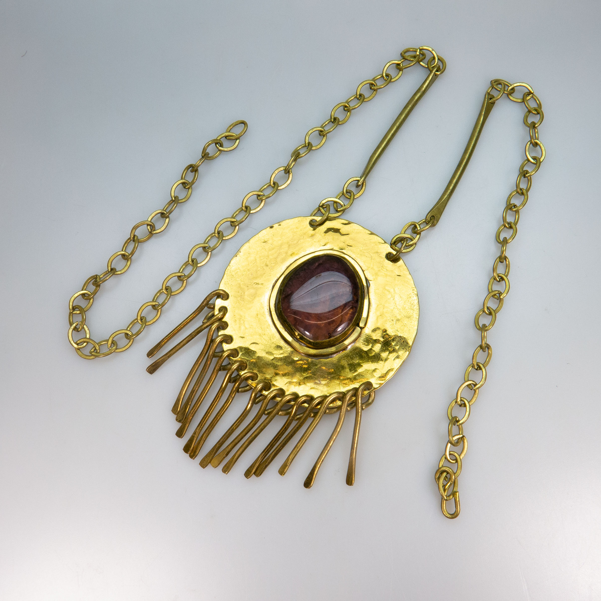 Rafael Alfandary Brass Necklace