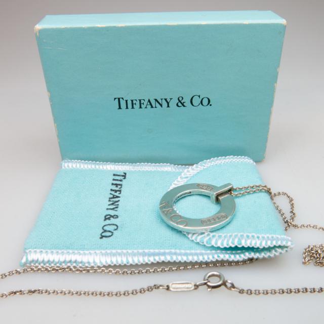 Tiffany & Co. Sterling Silver Circular Pendant