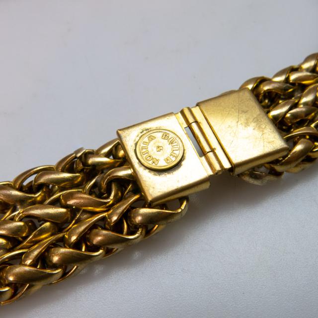 Butler & Wilson Gold-Tone Wide Link Necklace