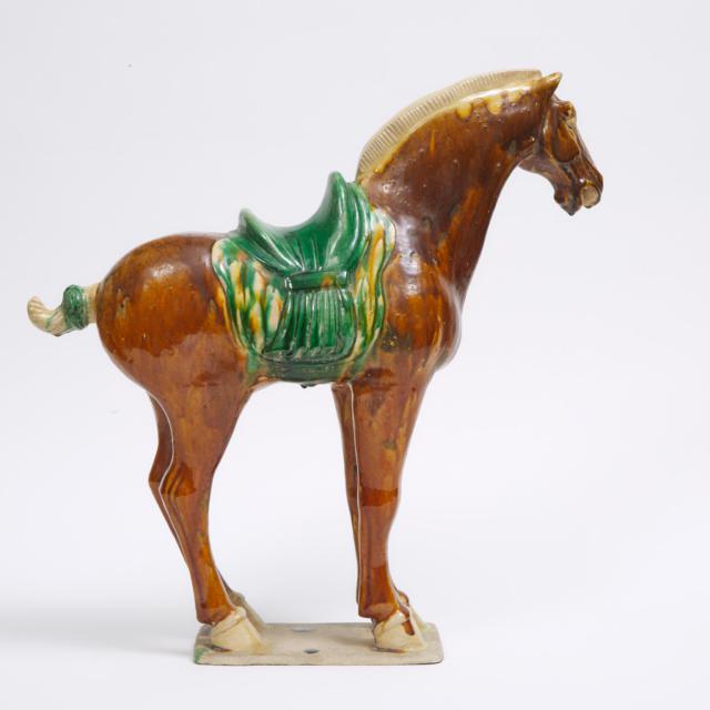 A Sancai-Glazed Horse