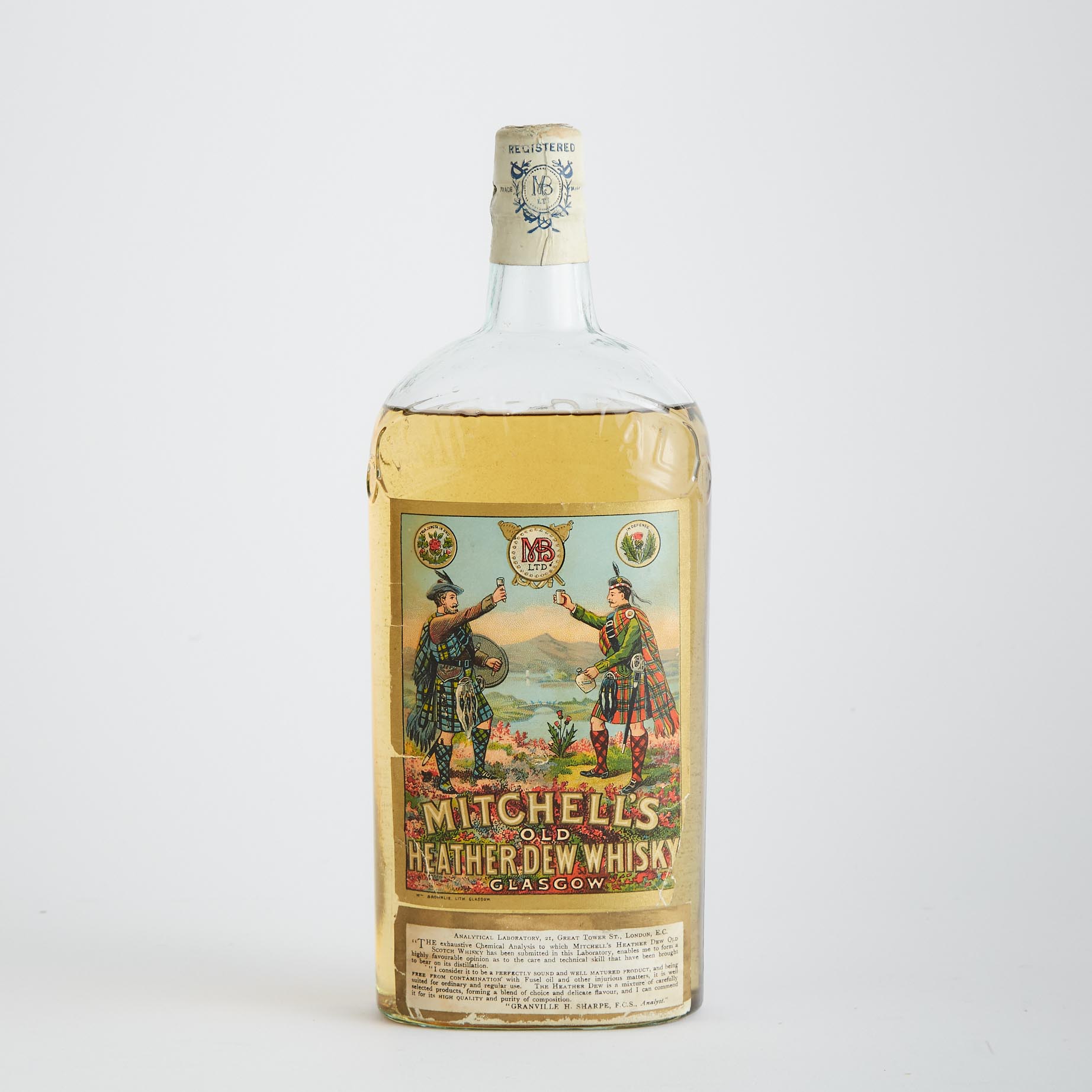 MITCHELL'S OLD HEATHER DEW WHISKY  (1)