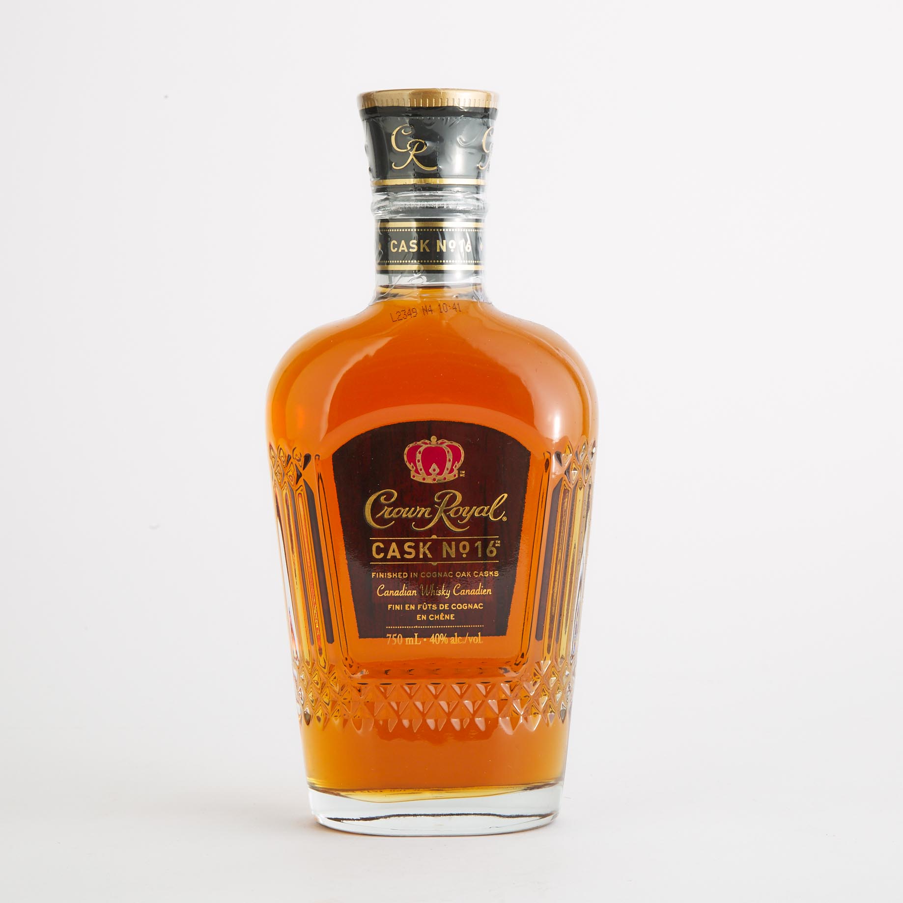 CROWN ROYAL CASK NO 16 BLENDED CANADIAN WHISKY NAS (ONE 750 ML)