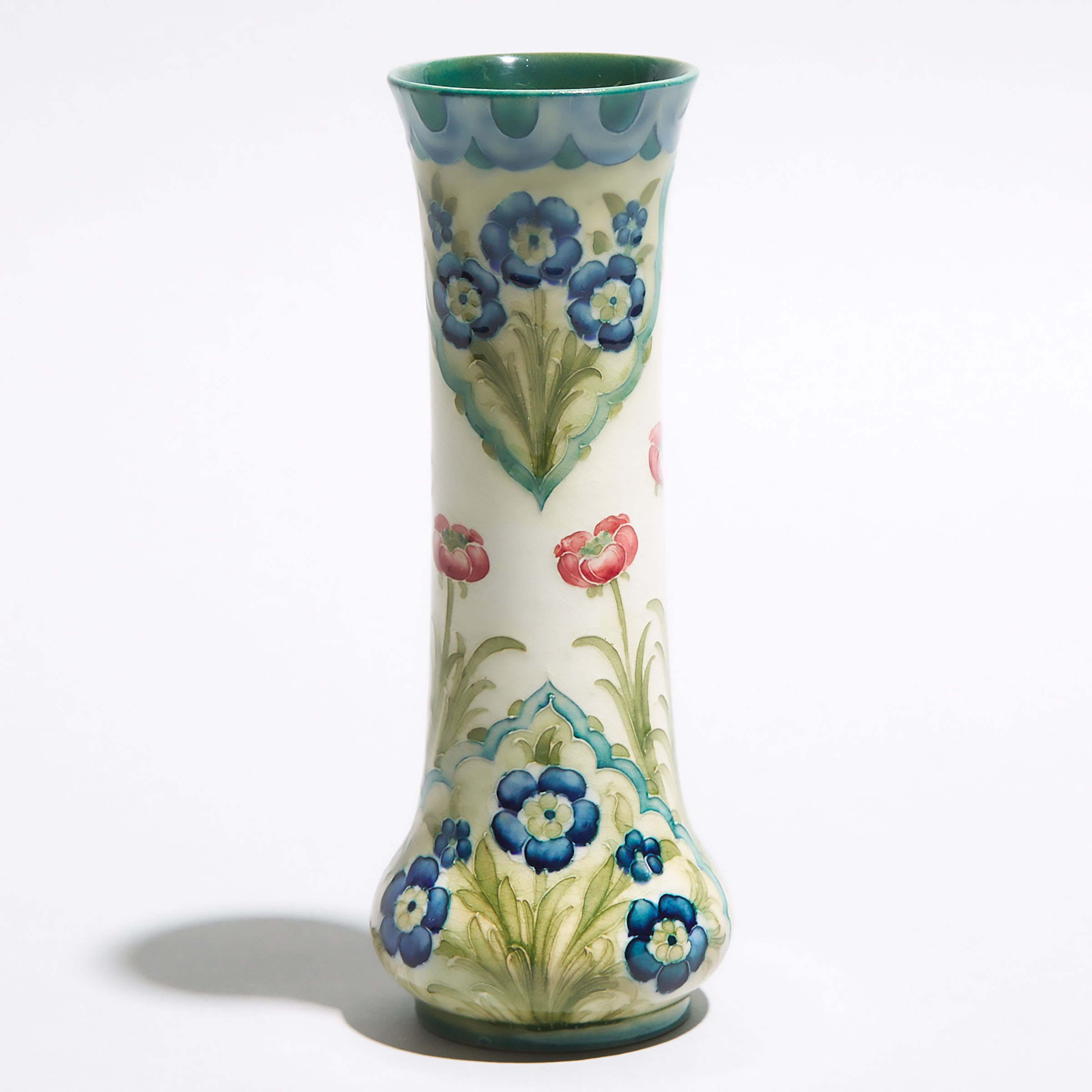 Macintyre Moorcroft Florian Vase, for W.W. Furse of Ilfracombe, c.1908-09