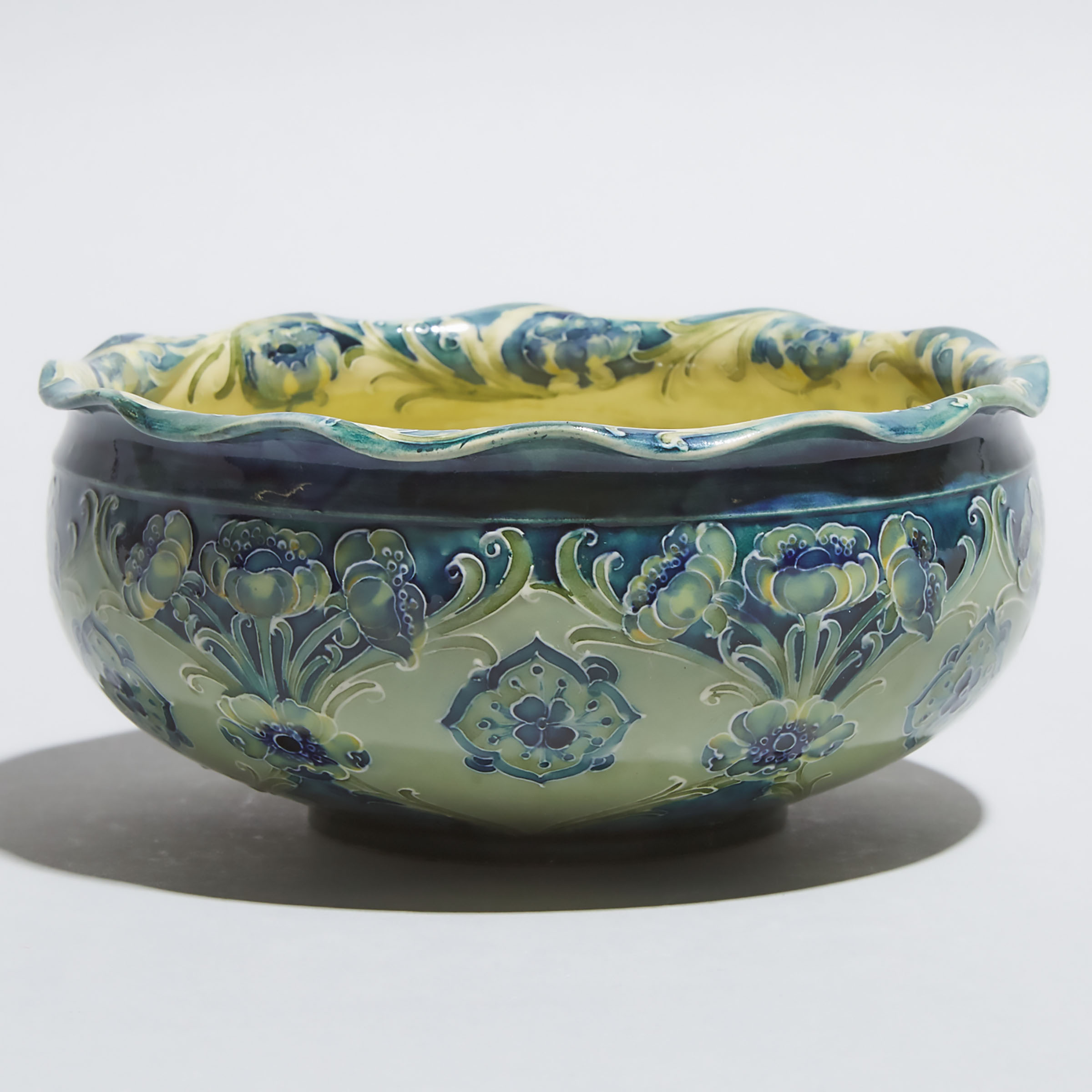 Macintyre Moorcroft Florian Bowl, for Liberty & Co., c.1905