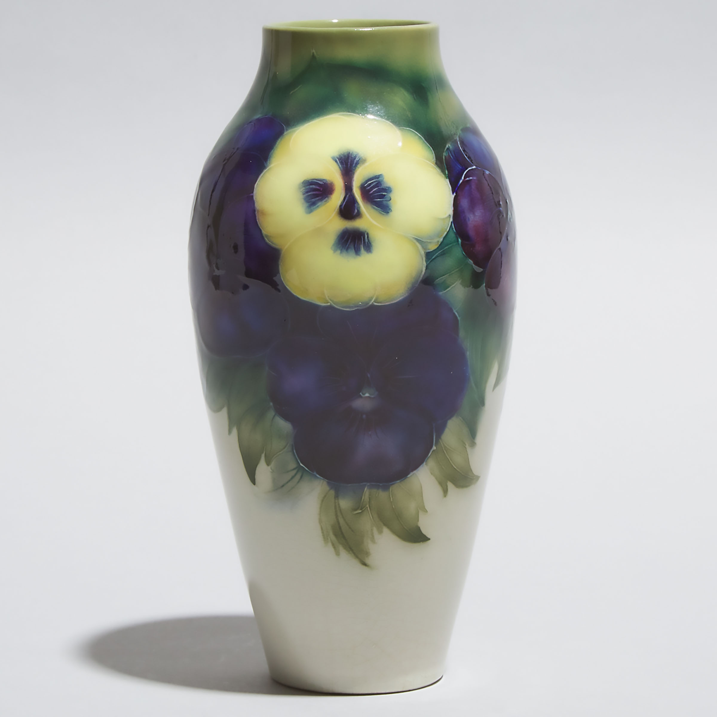 Macintyre Moorcroft Pansy Vase, c.1910-12