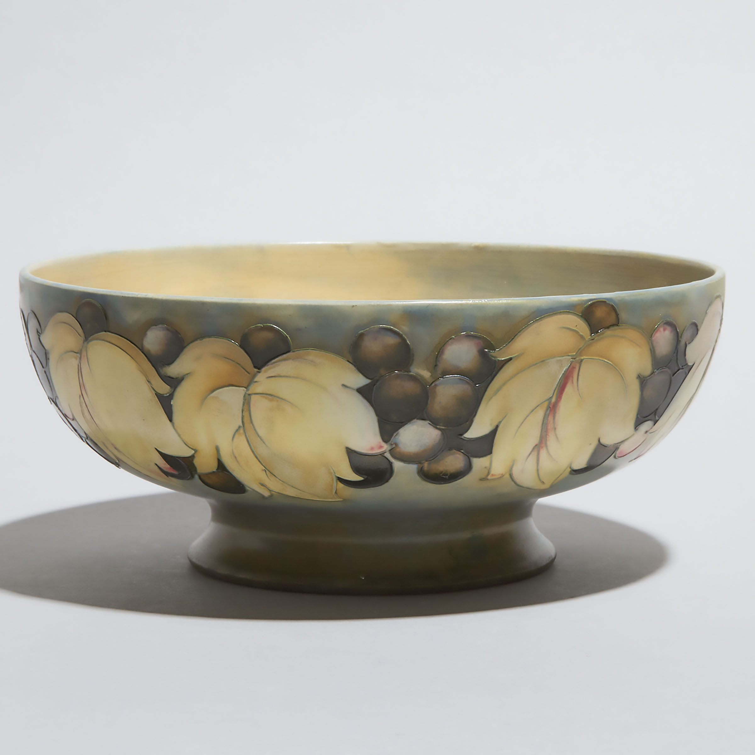 Moorcroft Grape and Leaf Bowl, c.1928-30