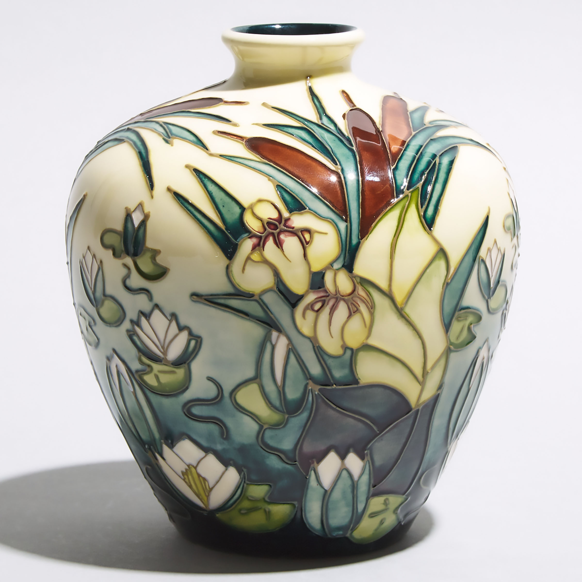 Moorcroft Bullrushes Vase, 1999 