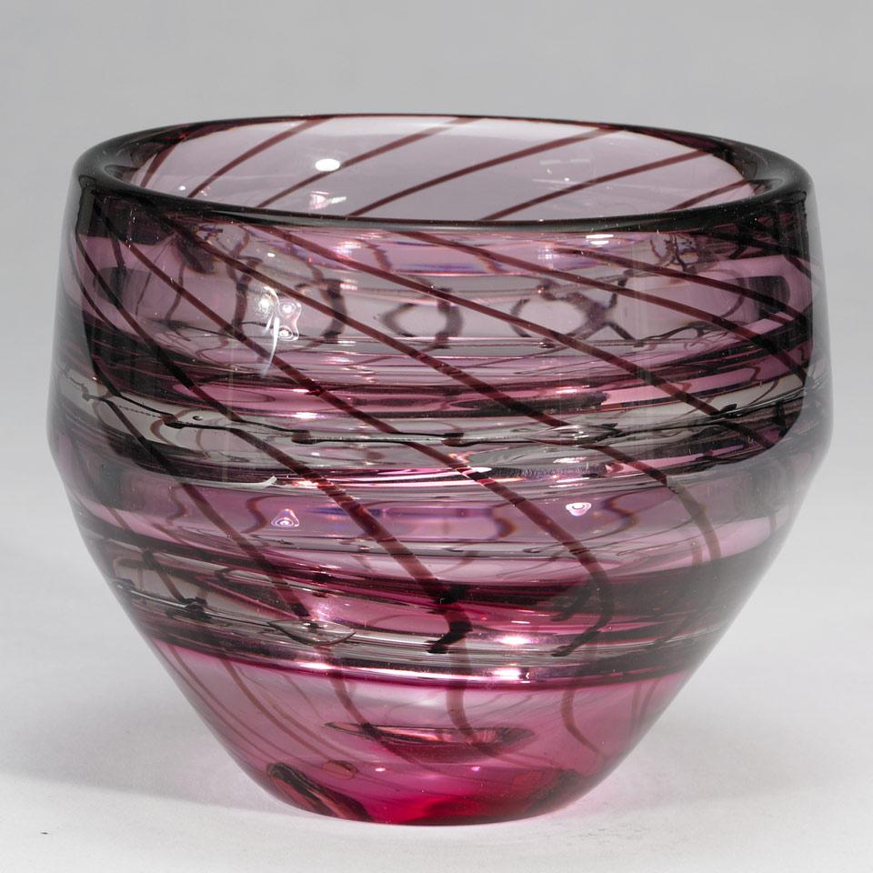 Gary Beecham (American, b.1955), Glass Vase, 1978