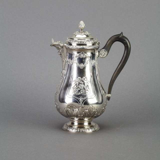 German Silver Tea and Coffee Service, George Roth & Co., Hannau, c.1900