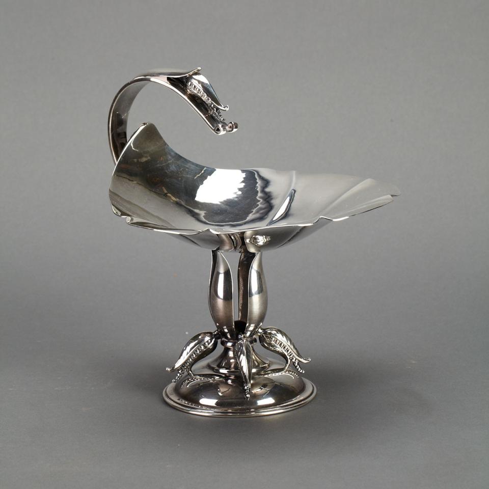 Canadian Silver Comport, Carl Poul Petersen, Montreal, Que., mid-20th century