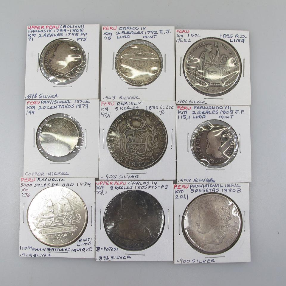 Quantity Of Peruvian Coins 