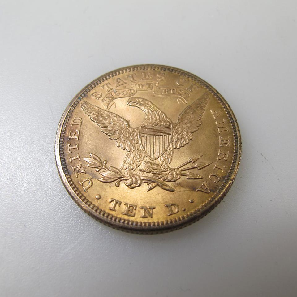 American 1899 $10 Gold Eagle Coin