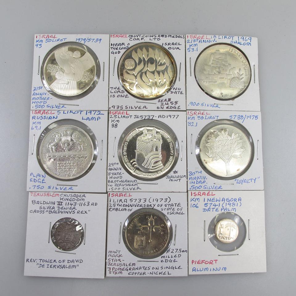 Quantity Of Israeli Coins, Medallions, Tokens And Pins