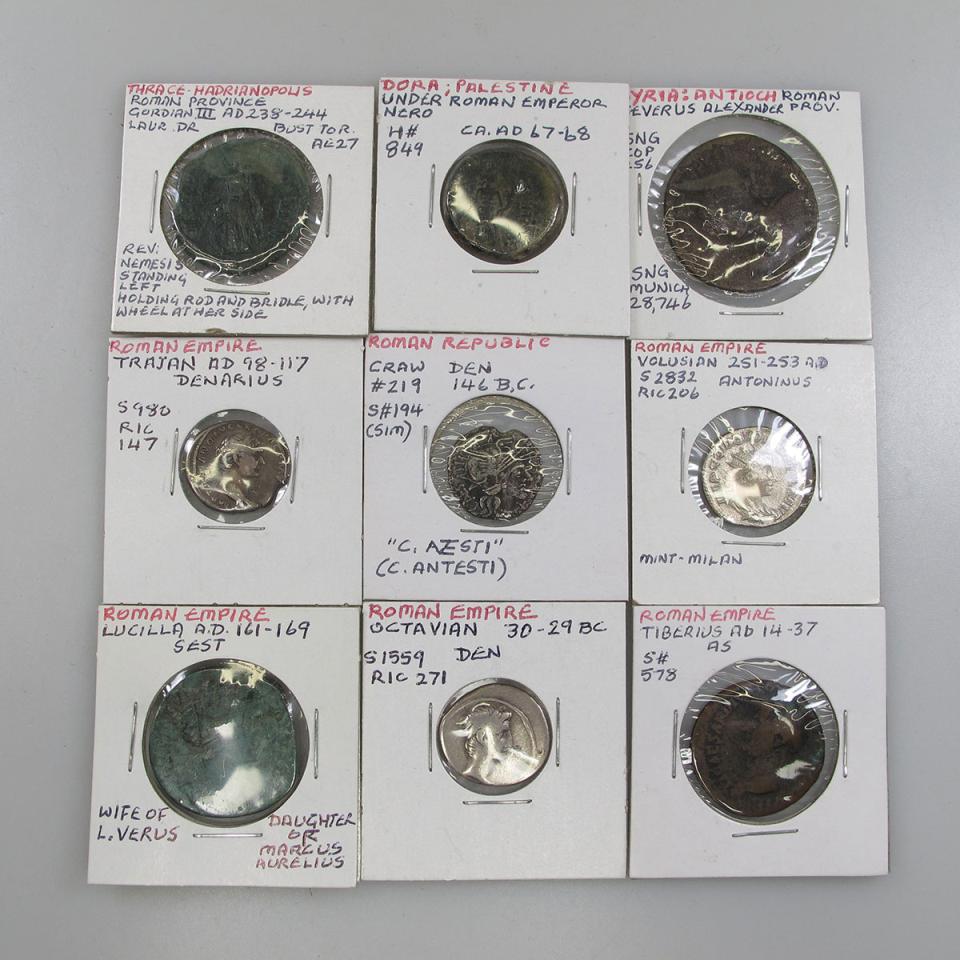 Quantity Of Ancient Roman Coins