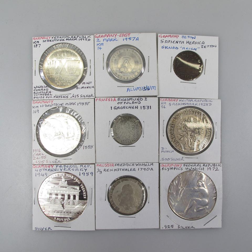 Quantity Of German Coins, Tokens And Medallions