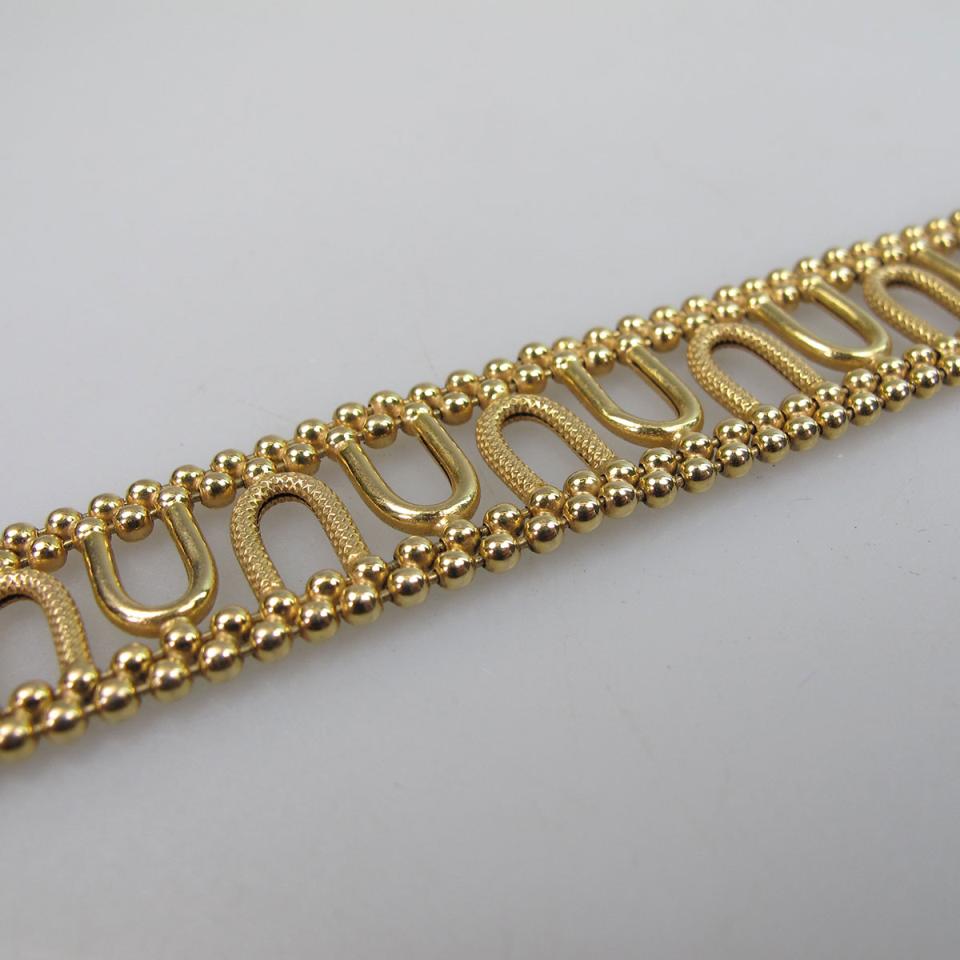Italian 14k Yellow Gold Bracelet