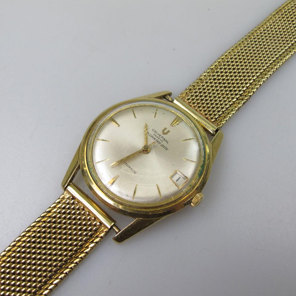 Universal Geneve Polerouter Wristwatch, With Date