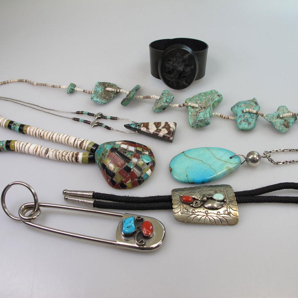 Small Quantity Of Navajo Jewellery
