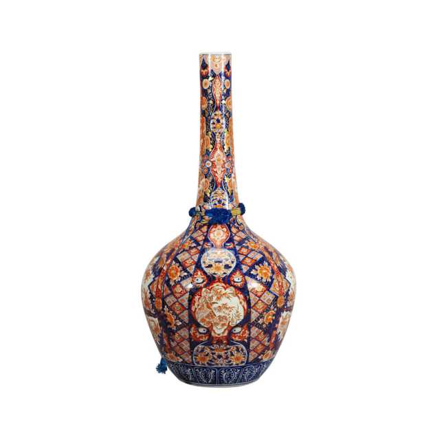 Massive Imari Floor Vase, 19th Century