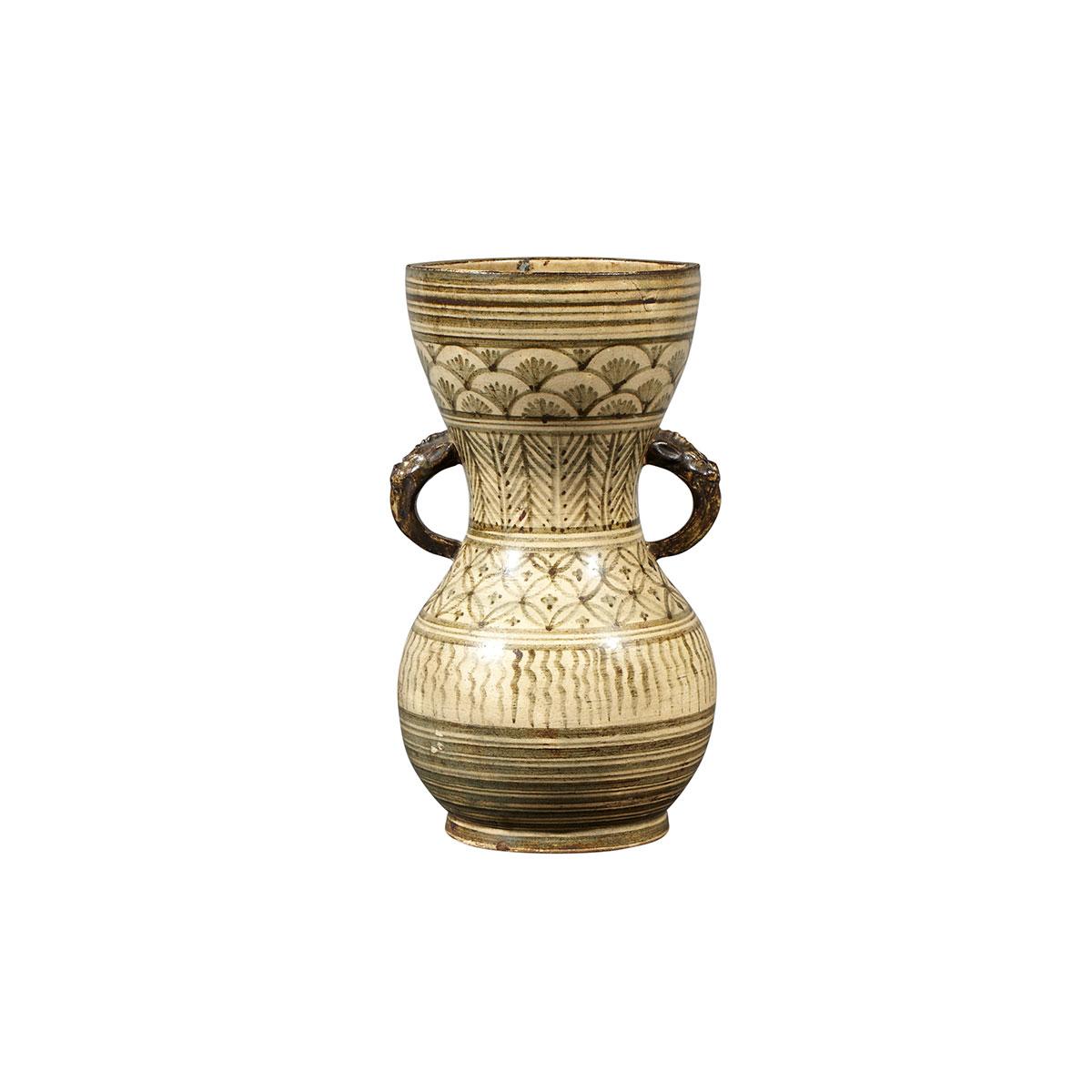Sunkoroku Ceramic Vase, 18th/19th Century