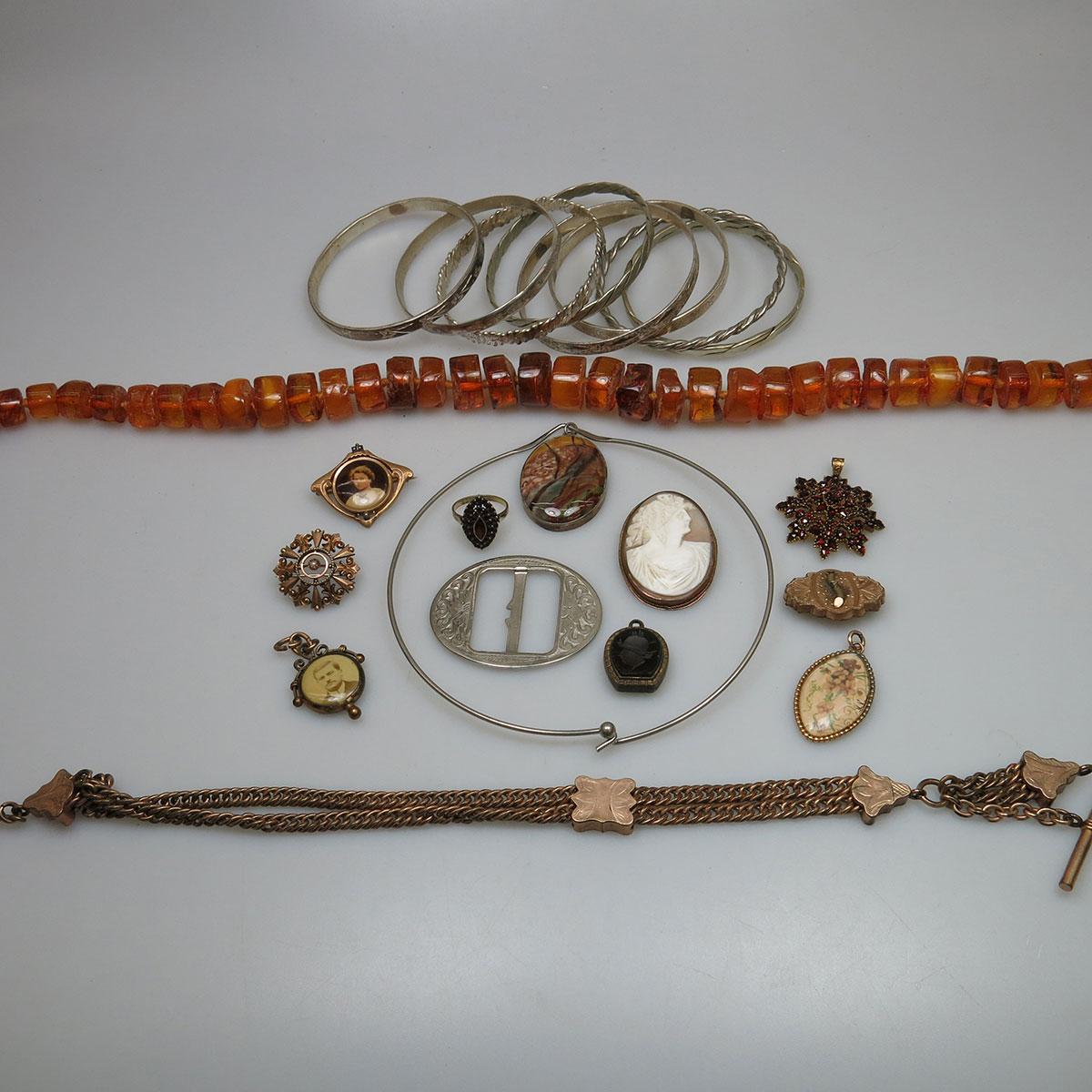 Quantity Of Gold-Filled Jewellery, Etc