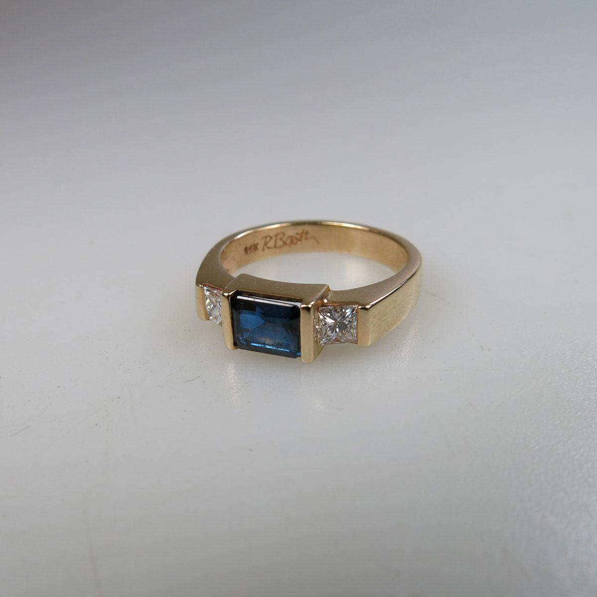 Booth 14k Yellow Gold Ring