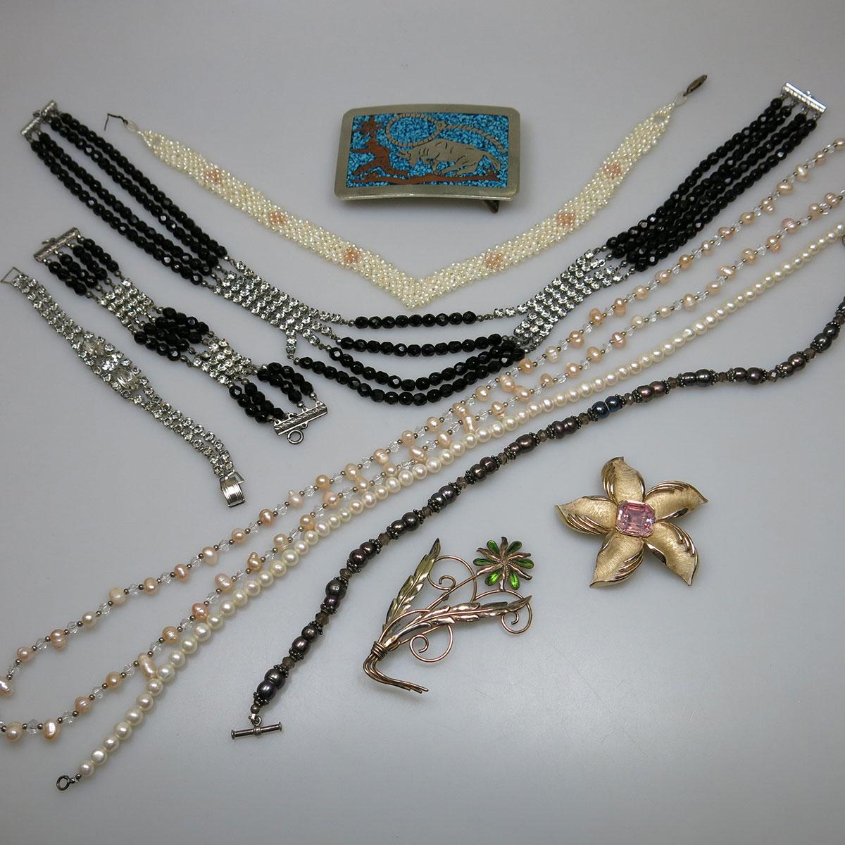 8 Various Fresh Water Pearl Necklaces