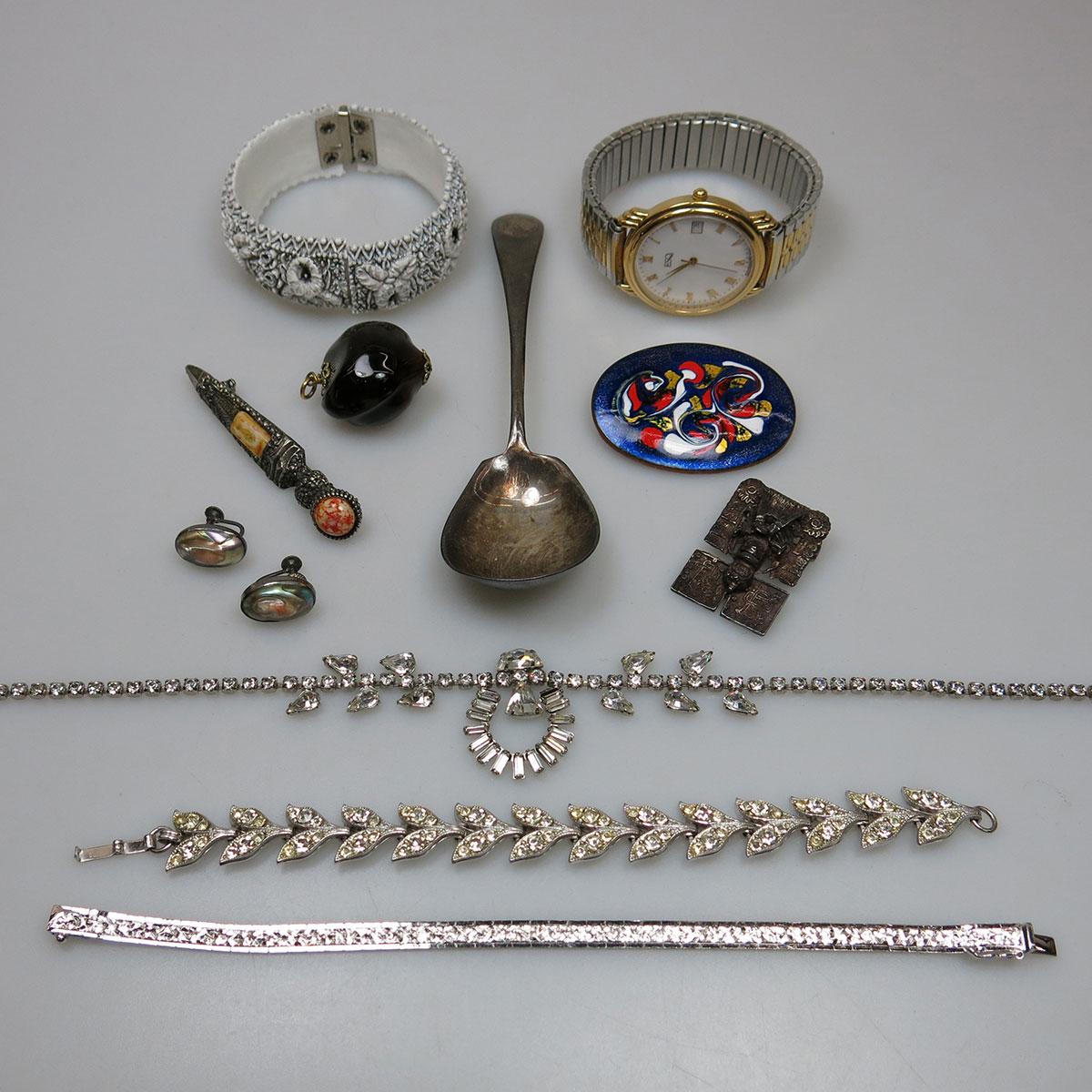 Quantity Of Costume And Silver Jewellery, Etc