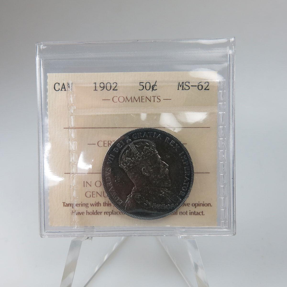 Canadian 1902 Fifty Cent