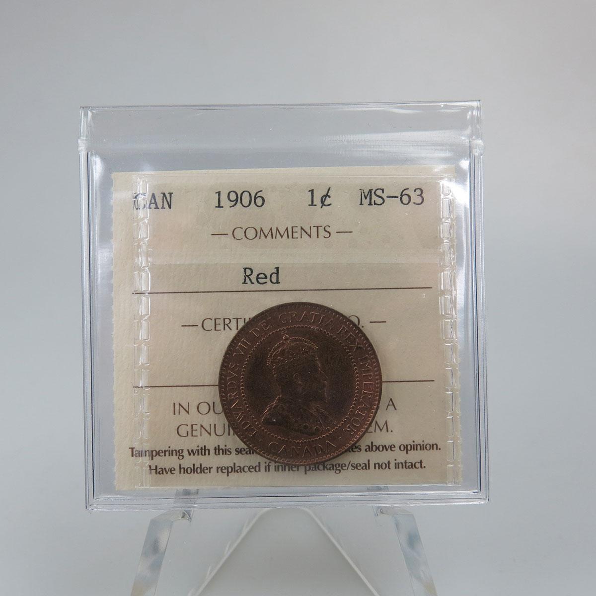 Canadian 1906 Penny