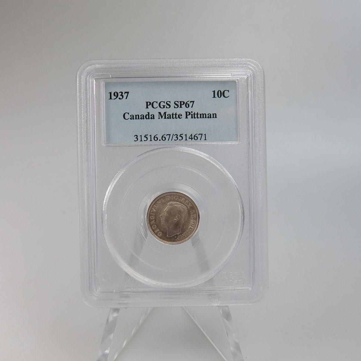 Canadian 1937 10 Cent