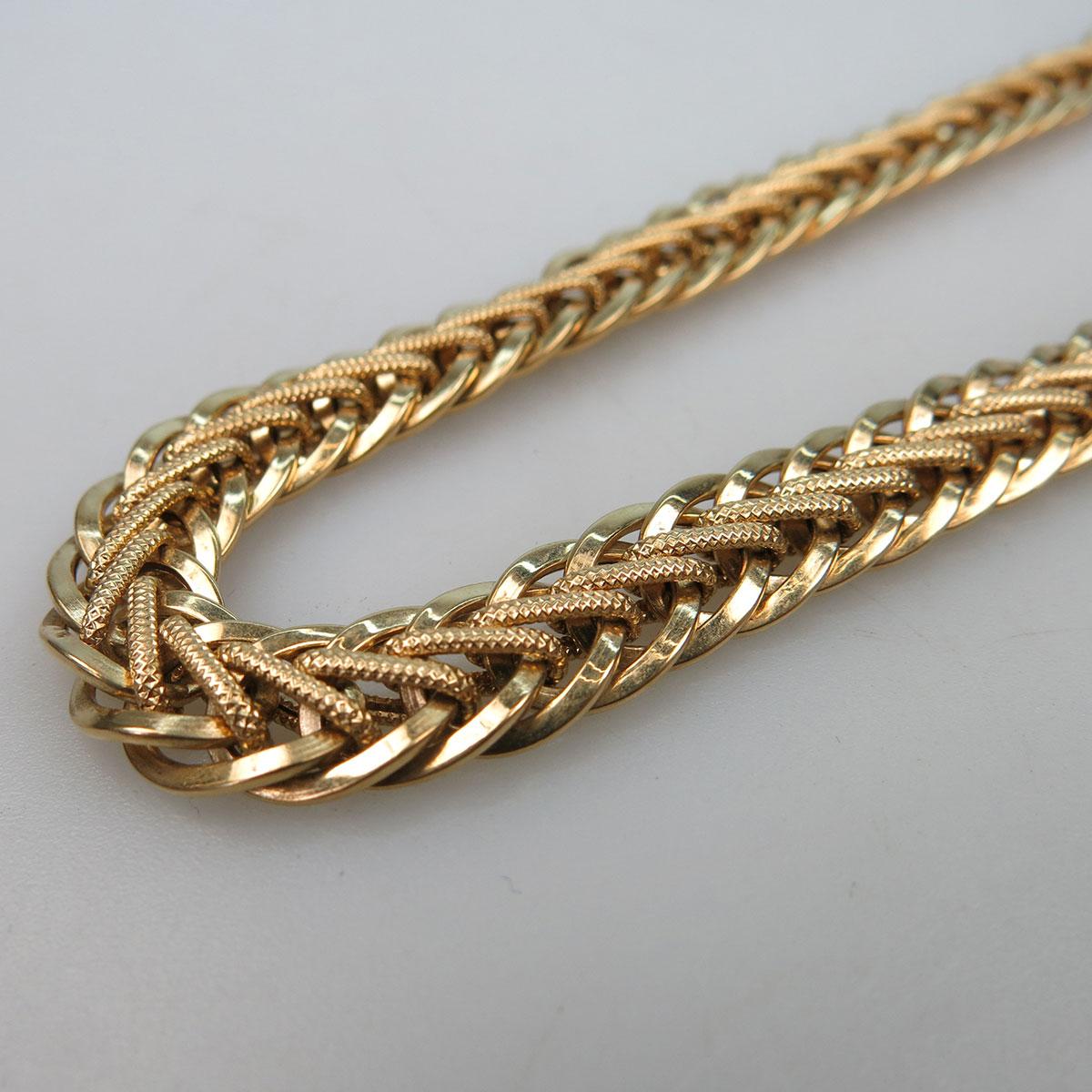 18k Yellow Gold Double Figure Eight Link Chain