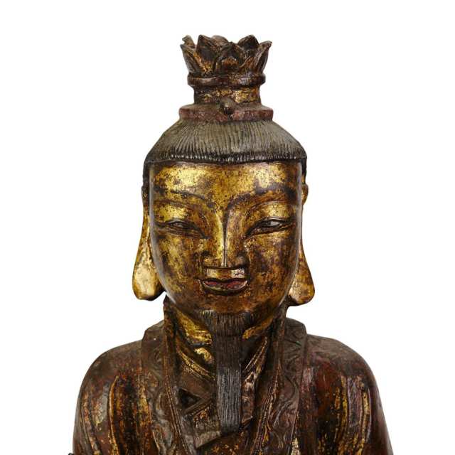 Bronze Figure of a Daoist Immortal, 16th/17th Century