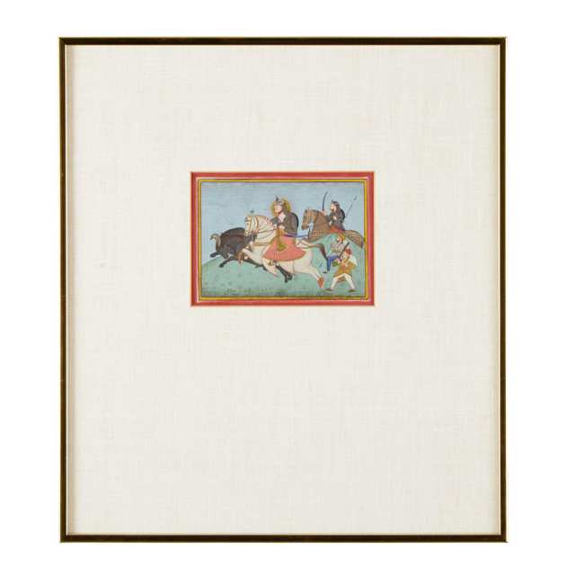 Four South Asian Miniatures, 19th/20th Century