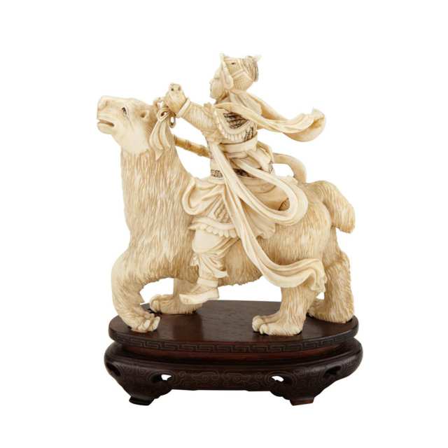 Ivory Carved Heavenly King