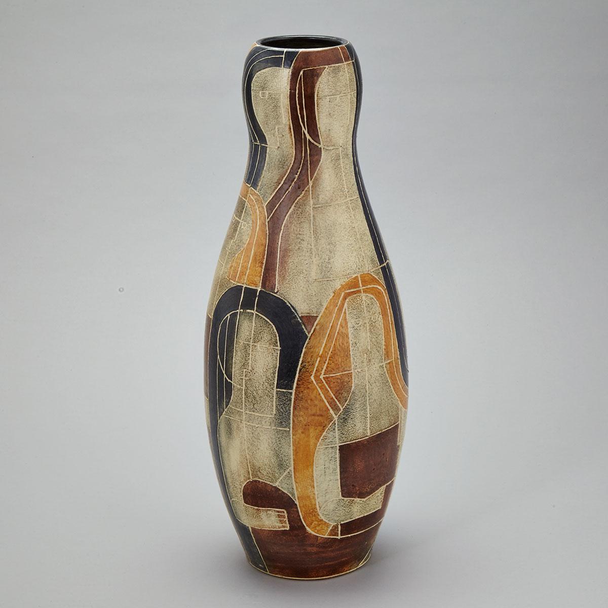 Brooklin Pottery Vase, Theo and Susan Harlander, c.1975
