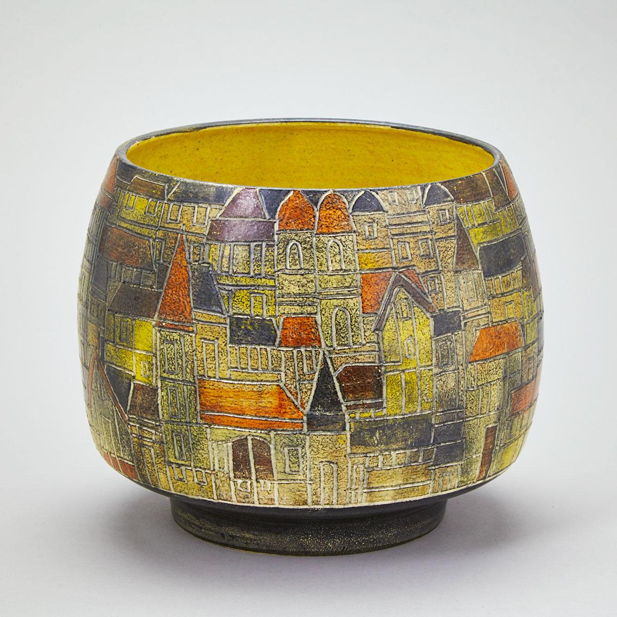 Brooklin Pottery Vase, Theo and Susan Harlander, c.1968