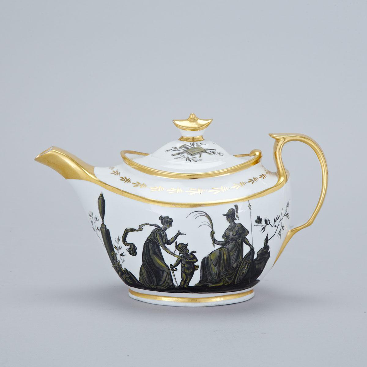 Coalport Teapot, c.1805-10