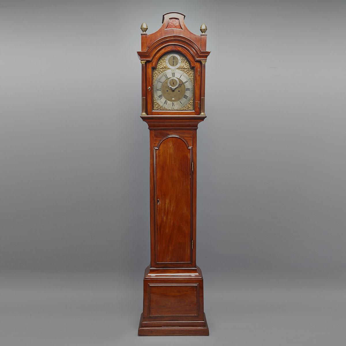 George III Mahogany Tall case clock, John Ellicott, London, c.1750
