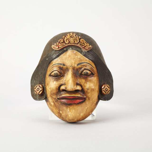 Chinese Wood Carved Mask