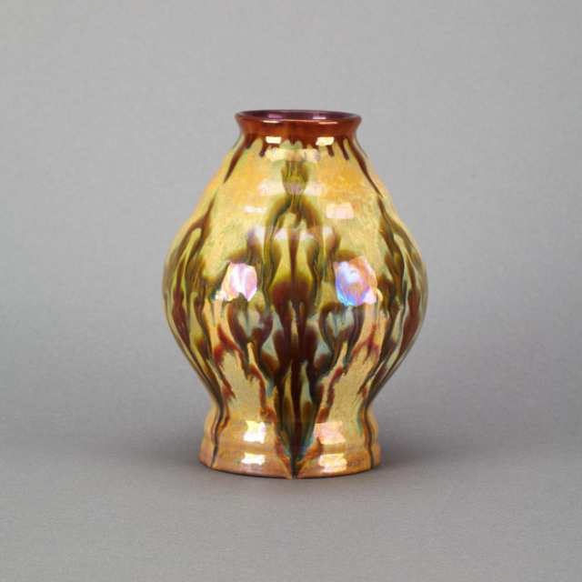 Three Zuid Holland Gouda Vases, 1930-49
