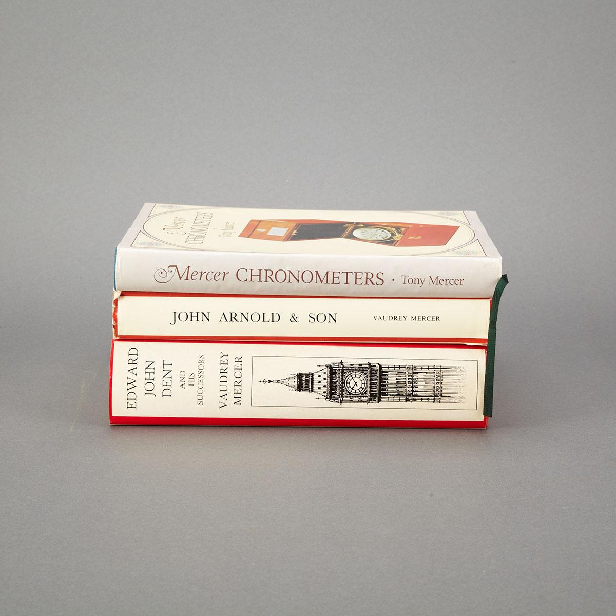 Three Volumes on Antiquarian Horology, Chronometers 