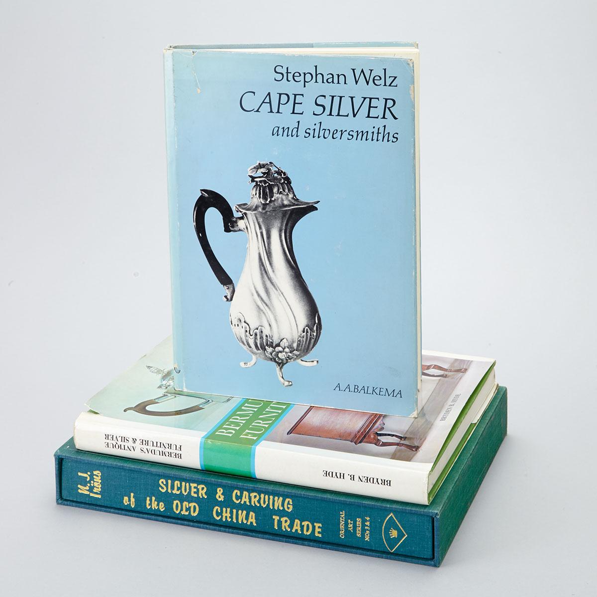 [Reference Books] Bermuda, Cape and China Trade Silver, Three Volumes