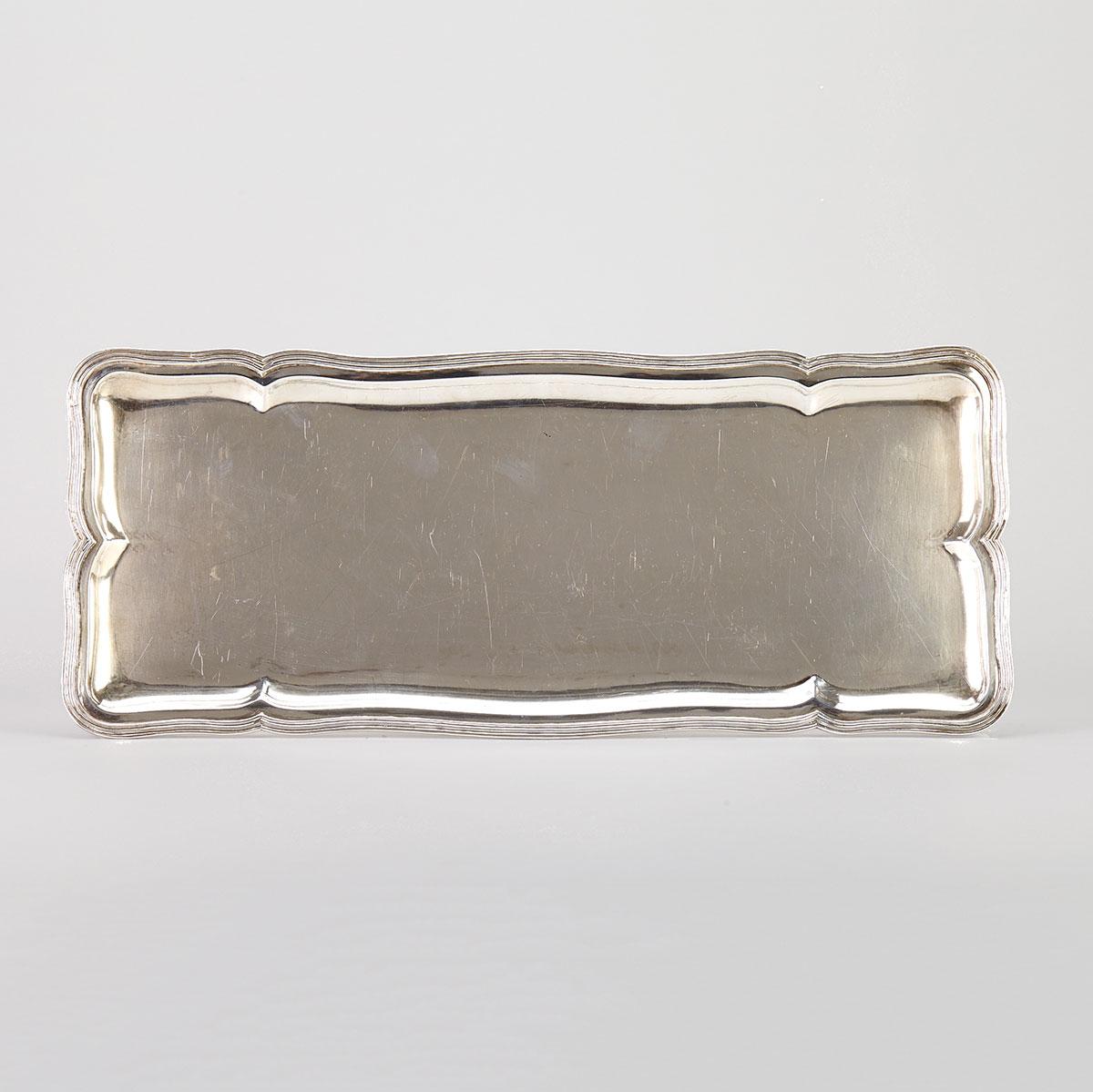 Columbian Silver Cocktail Tray, Bogota, mid-20th century