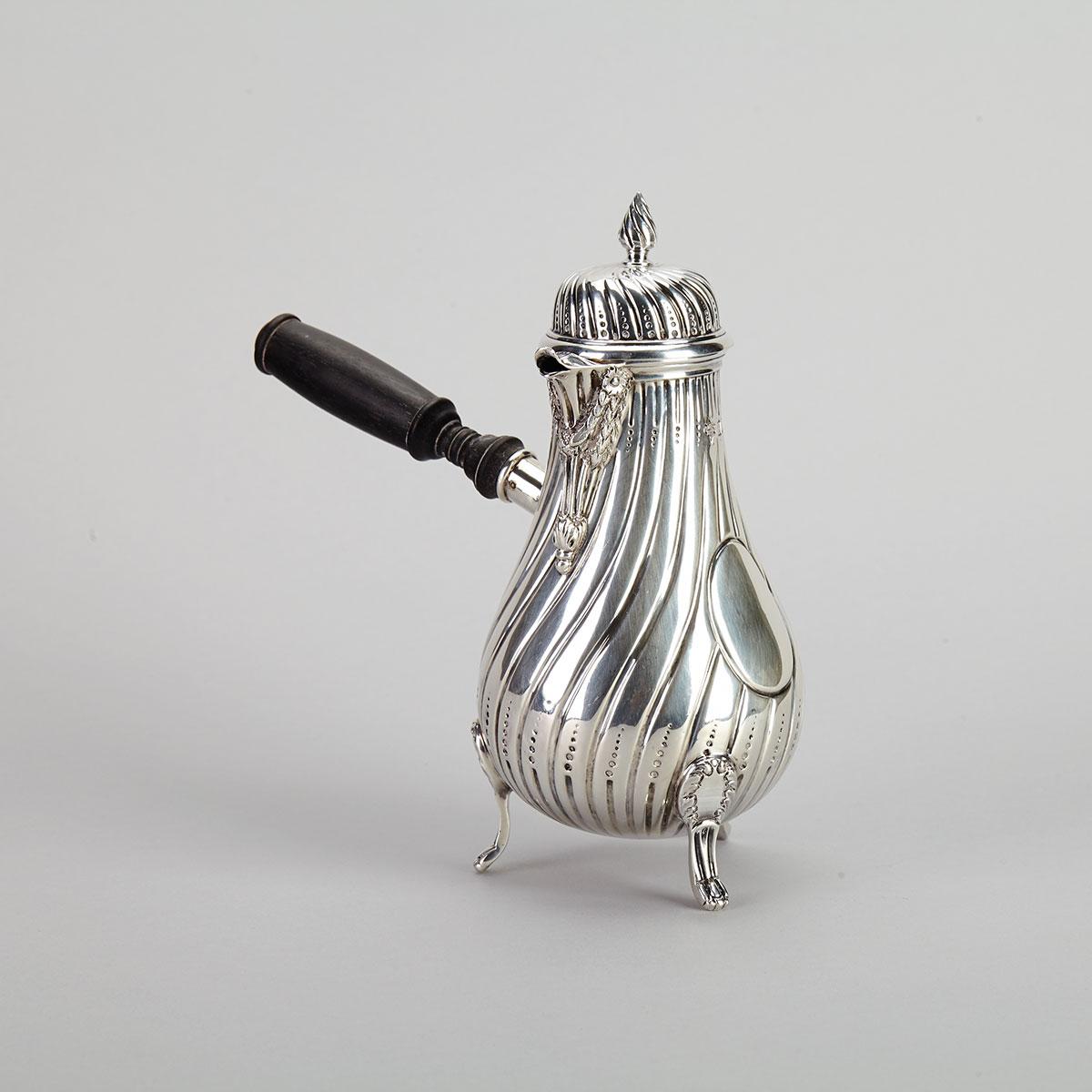 Late Victorian Silver Coffee Pot, Mappin Bros., London, 1896