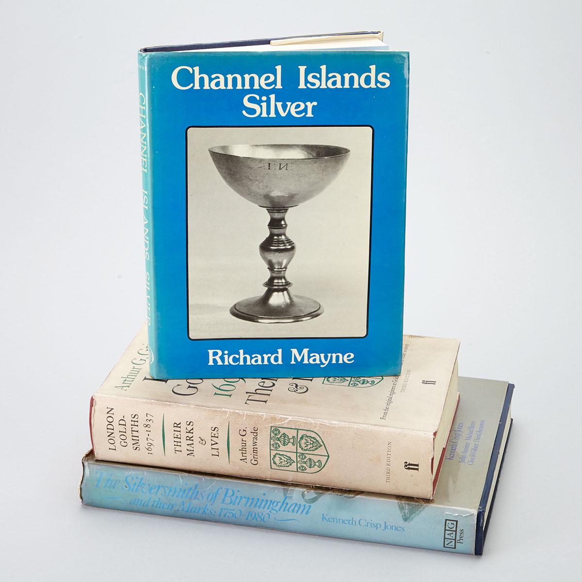 [Reference Books] English and Channel Islands Silver, Three Volumes