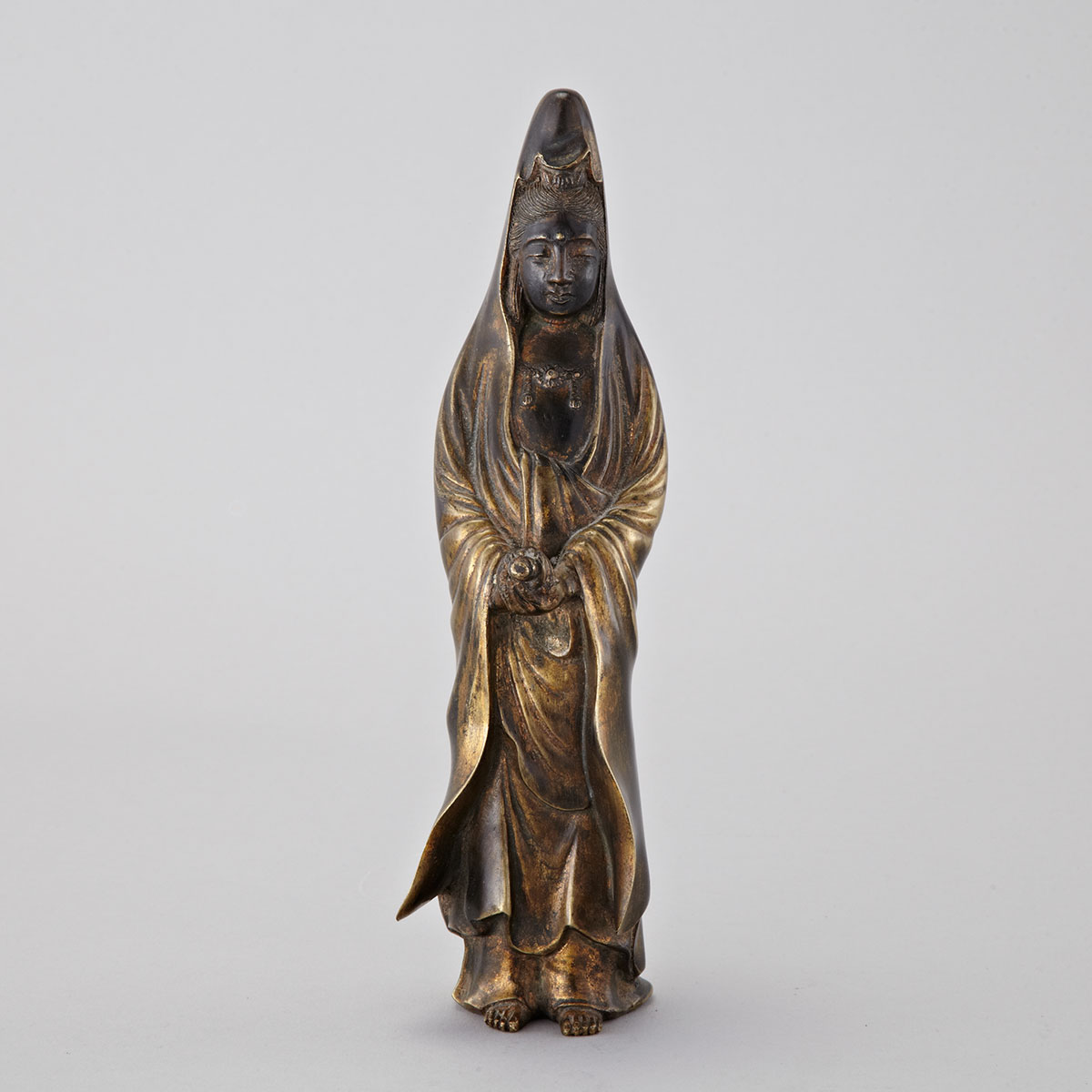 Bronze Figure of Kanon, Early 20th Century