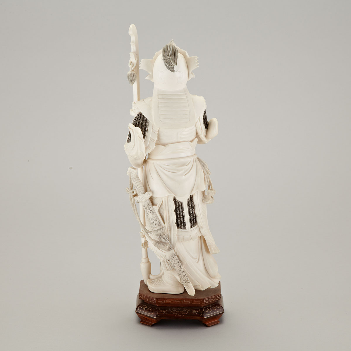 Large Ivory Carving of Mulan, Circa 1940