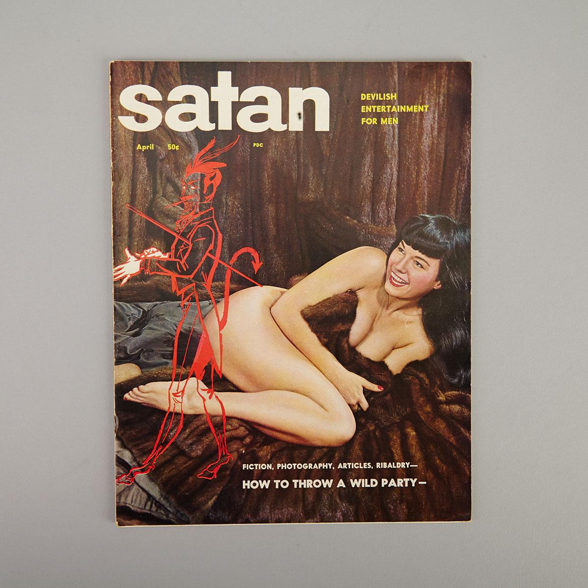 Satan, Devilish Entertainment for Men, April, 1957